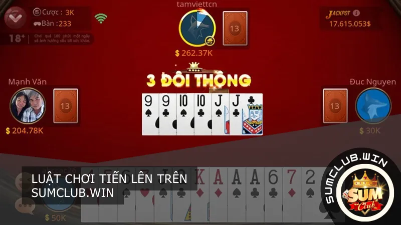 Luật chơi Tiến Lên Sumclub